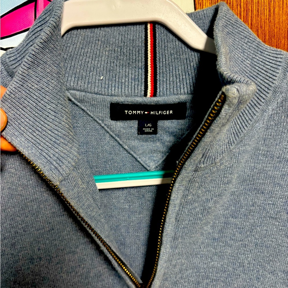 Tommy Hilfiger quarter zip sweater